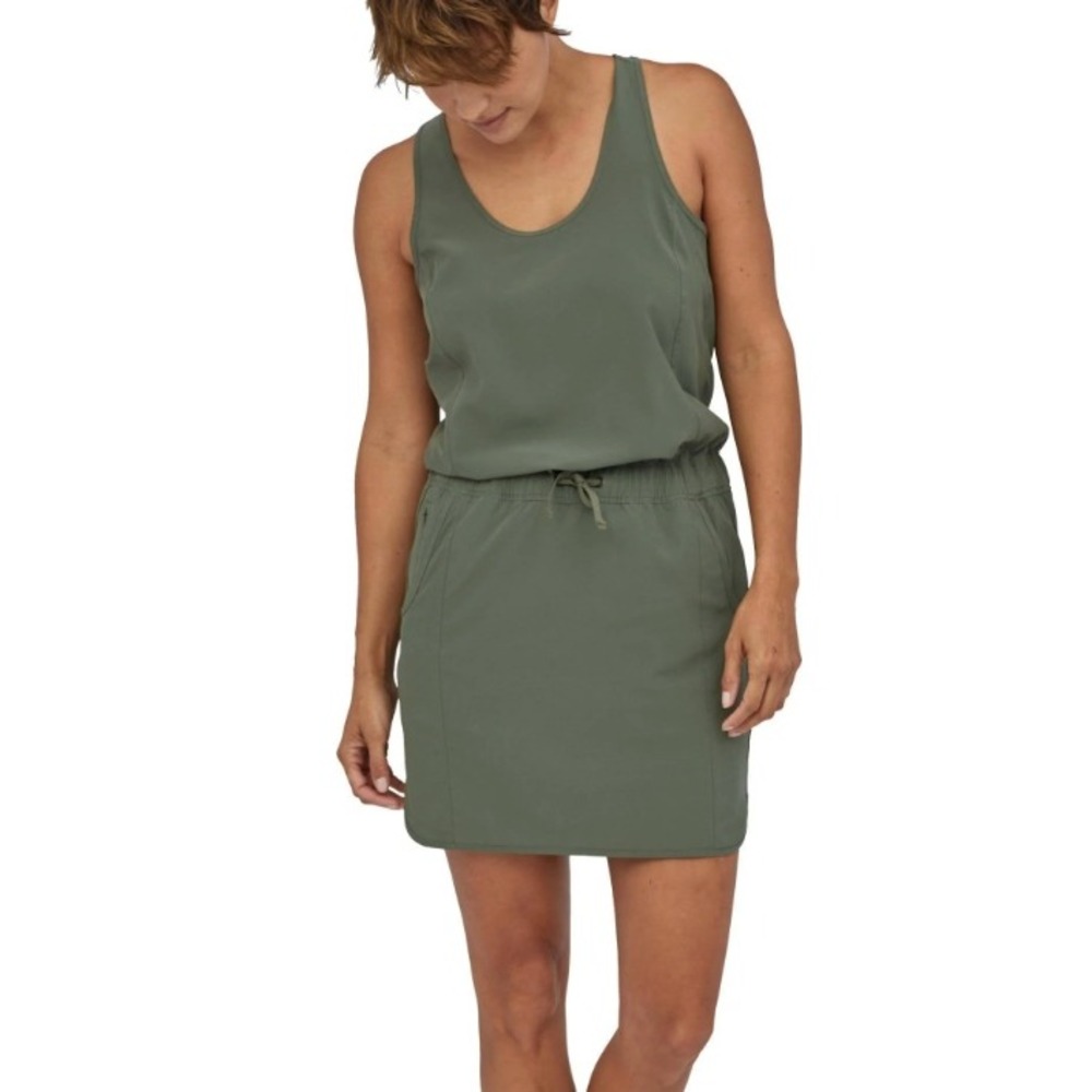 Patagonia Olive Green Tank Dress